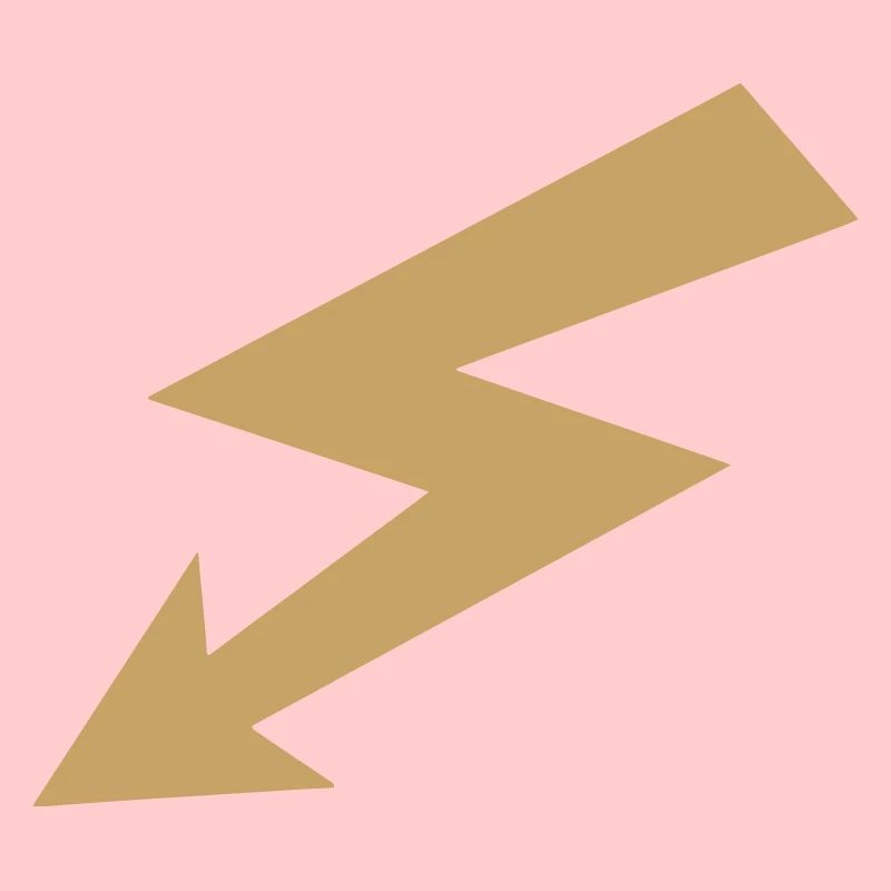 LOGO éclair or - svg pour couleur Phosphorescent