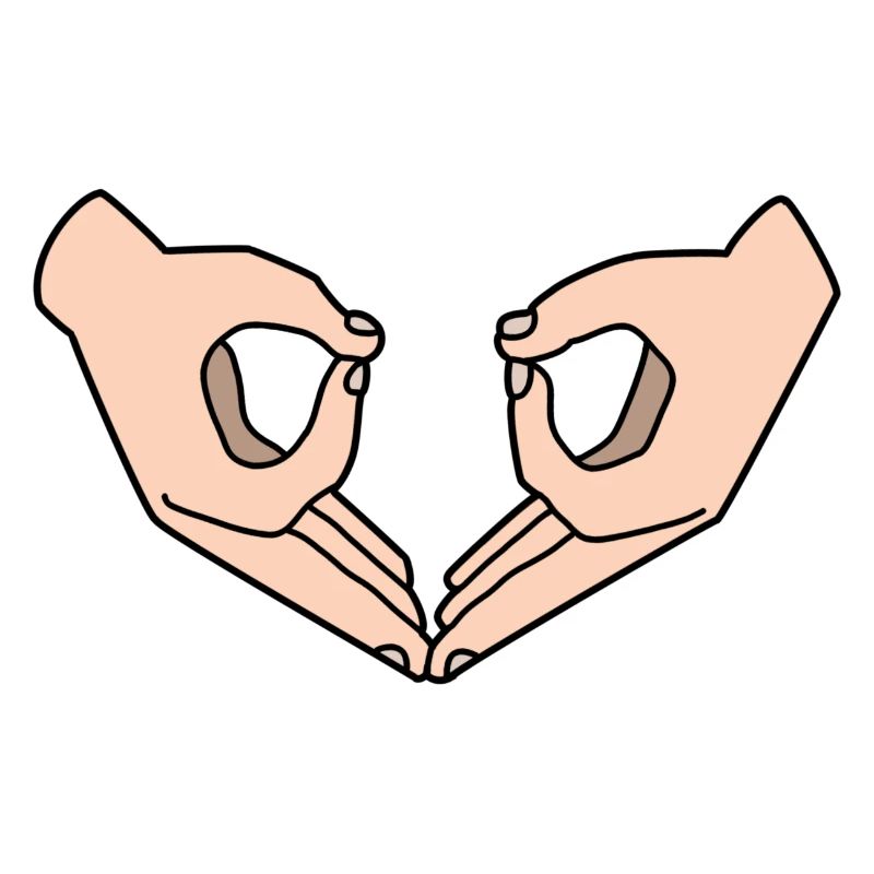 Hand Brille Eule
