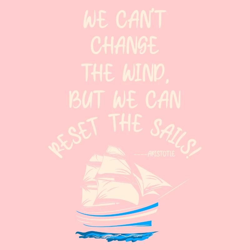 We can ́t change the wind... T-shirt