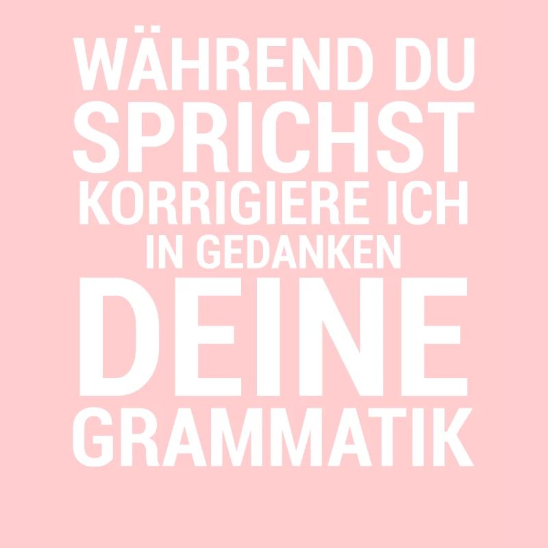 Während du sprichst...