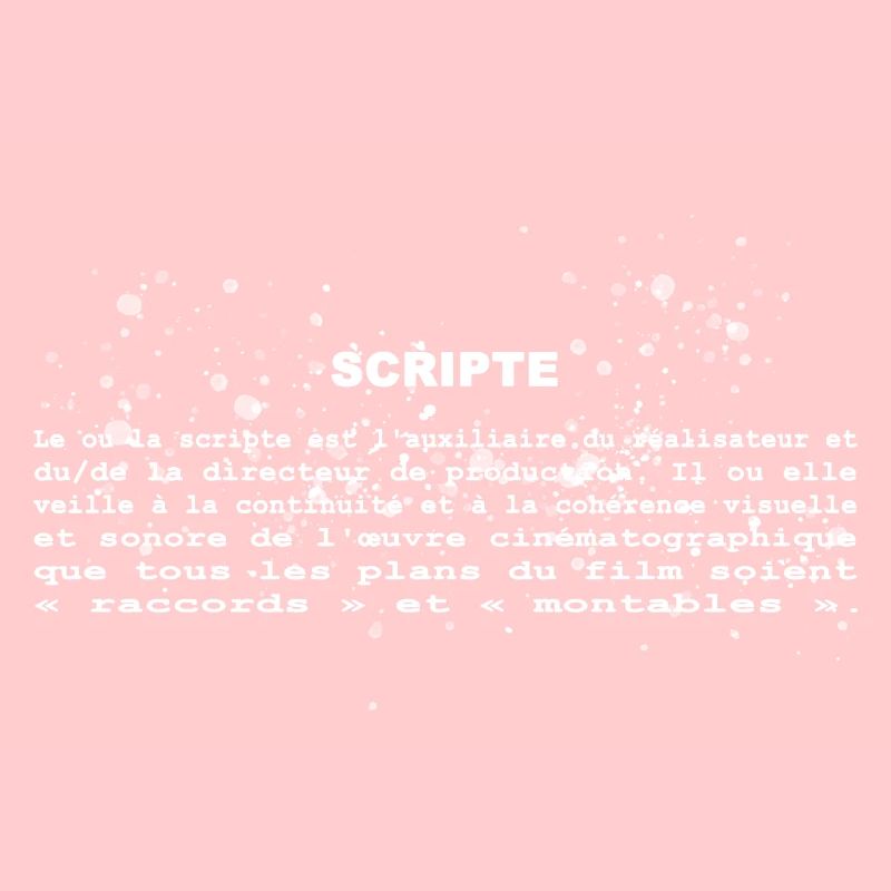 Définition de scripte