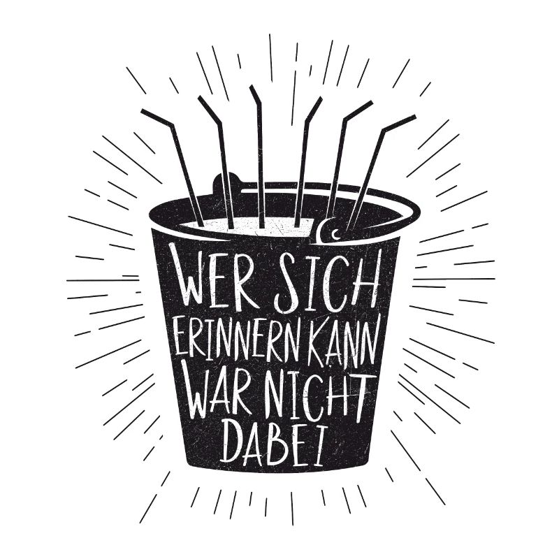 Vintage Sangria Eimer Mallorca Spruch Fun Geschenk