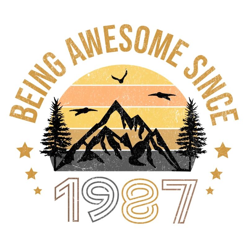 Being Awesome Since 1987 - Geschenkidee
