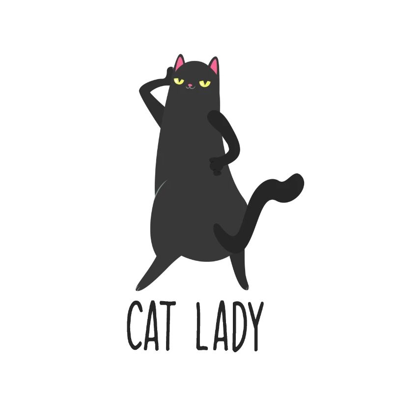 ChatmaMa Meow Pulli Cat Dame Chats Dame