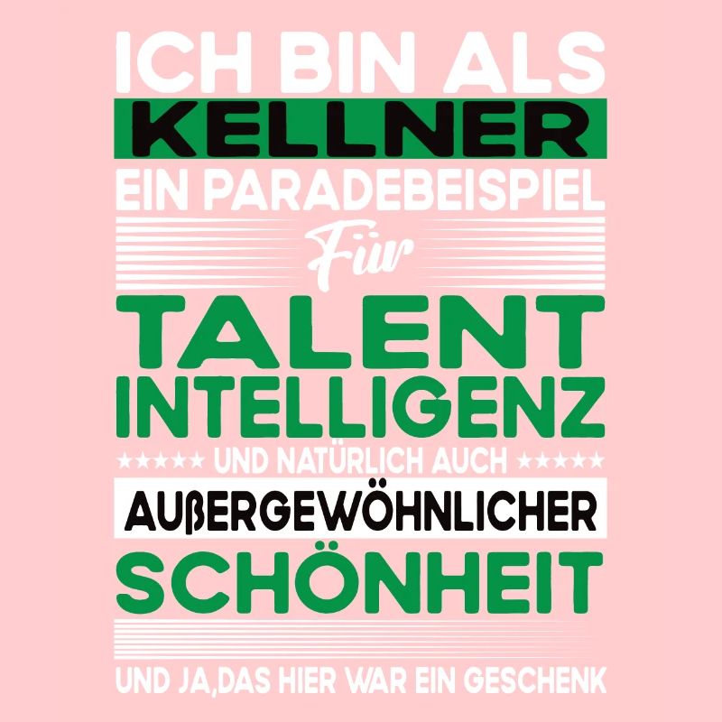 Kellner Bescheiden - Lustiger Spruch