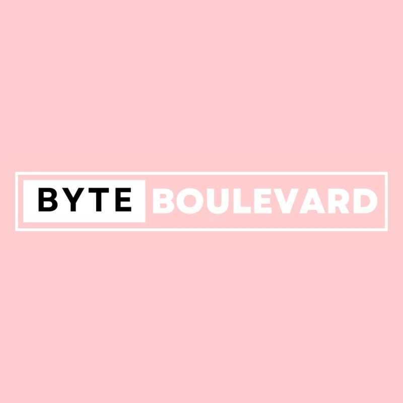 Byte Boulevard White Logo