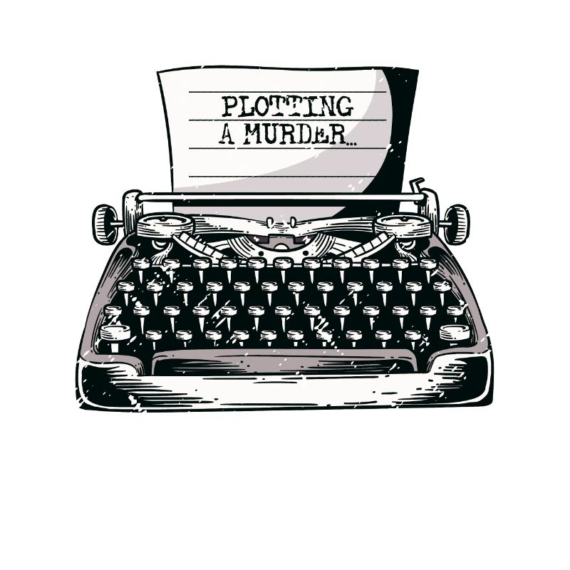 Plotting A Murder Author Writer Book