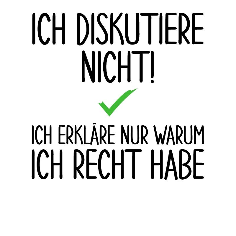 Ich Diskutiere Nicht