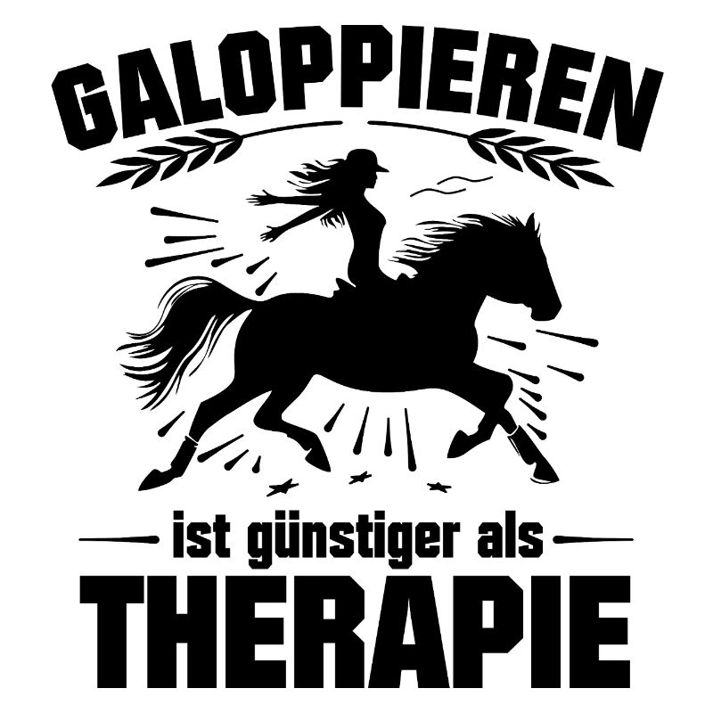 Galloping is cheaper than therapy