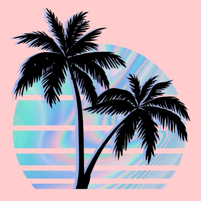 Palm Tree Hologram