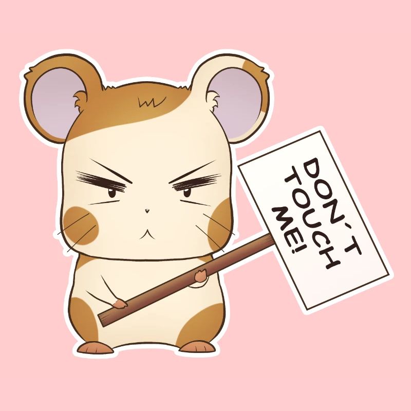 Don´t touch me Hamster