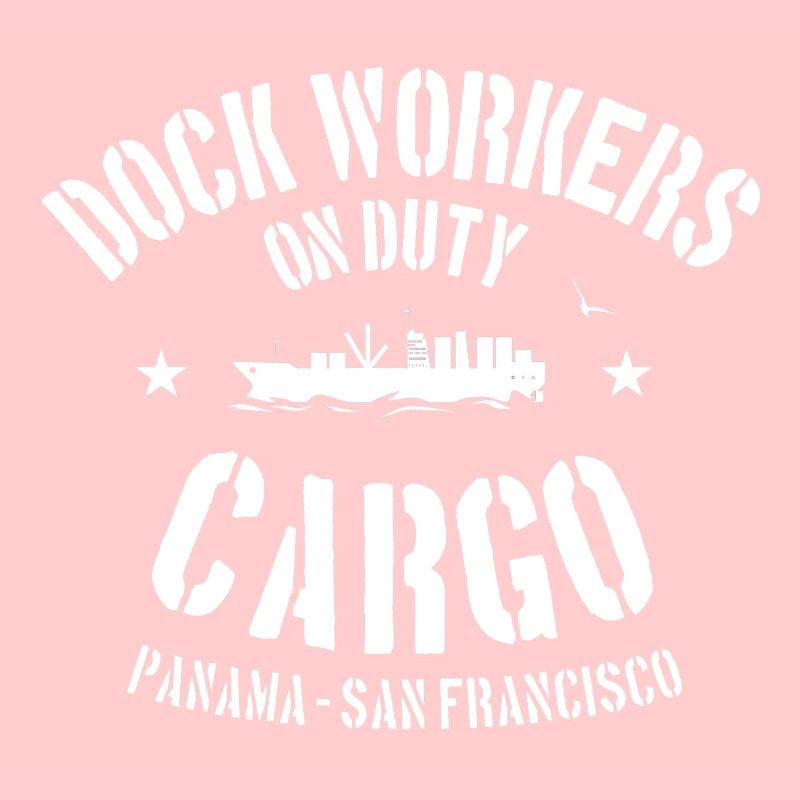 Dock workers on duty