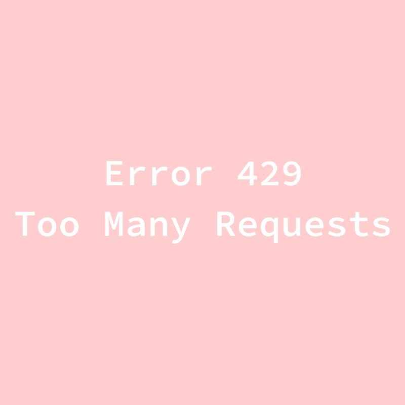 Error 429