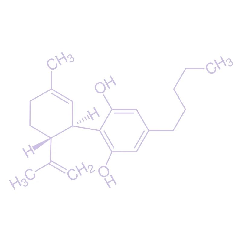 CBD Structural Formula