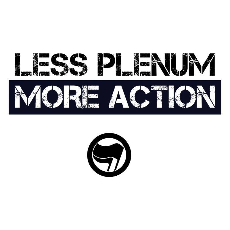 moins de plénum plus d’action - Antifa