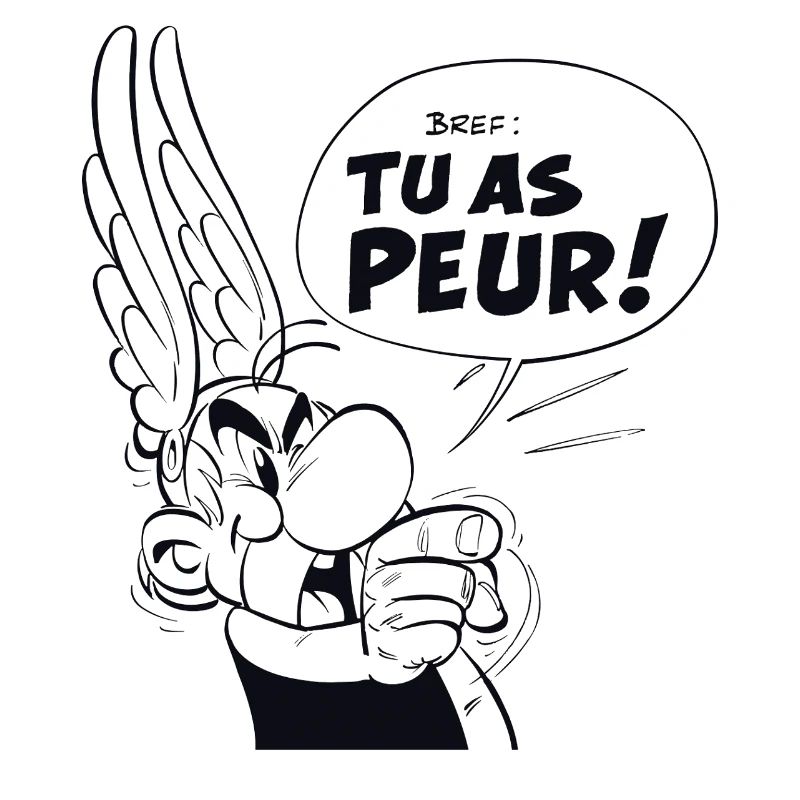 Asterix & Obelix - Asterix 'Tu as peur!'