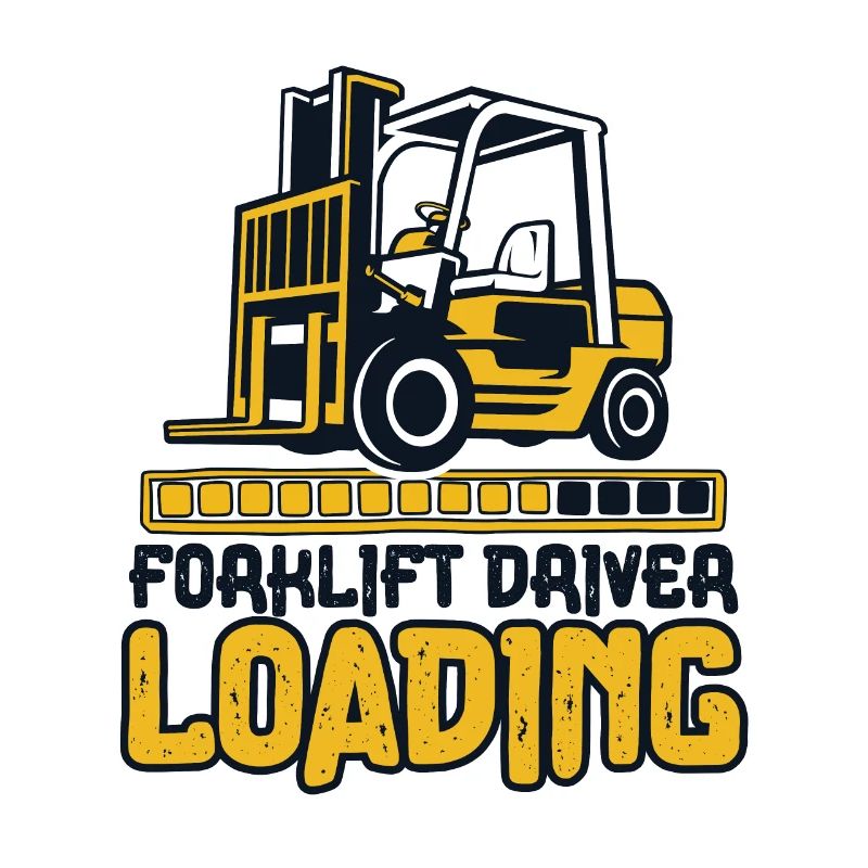 Forklift Driver Loading Gabelstaplerfahrer