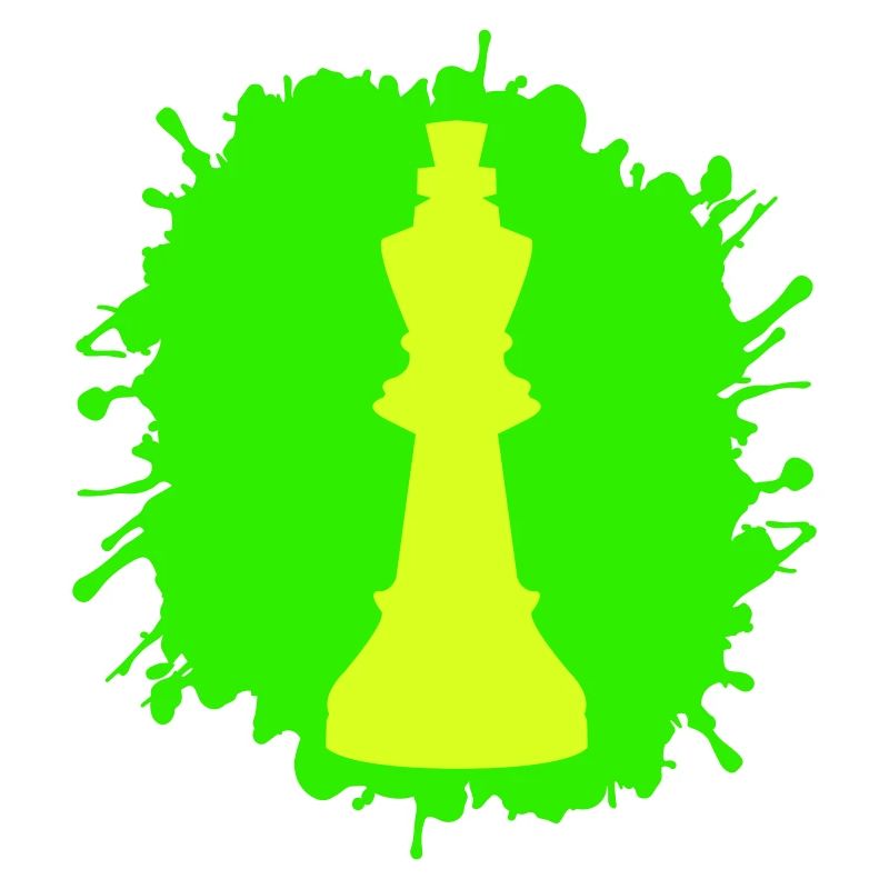 Roi d’échecs éclaboussé 1