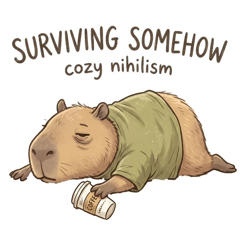 Cuddly Nihilism Capybara