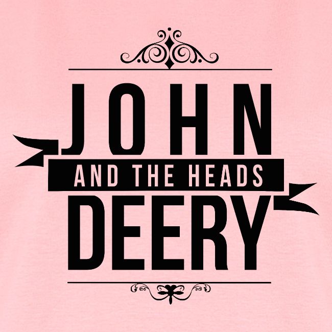 John Deery and The Heads Logo [BLACK]