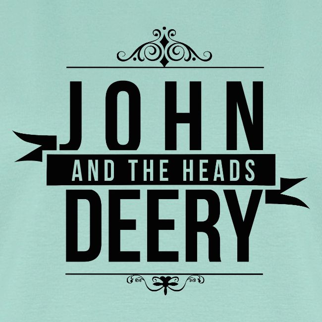 John Deery and The Heads Logo [BLACK]