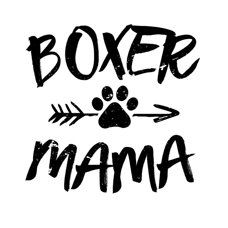 Deutscher boxer Hund Mama Geschenk