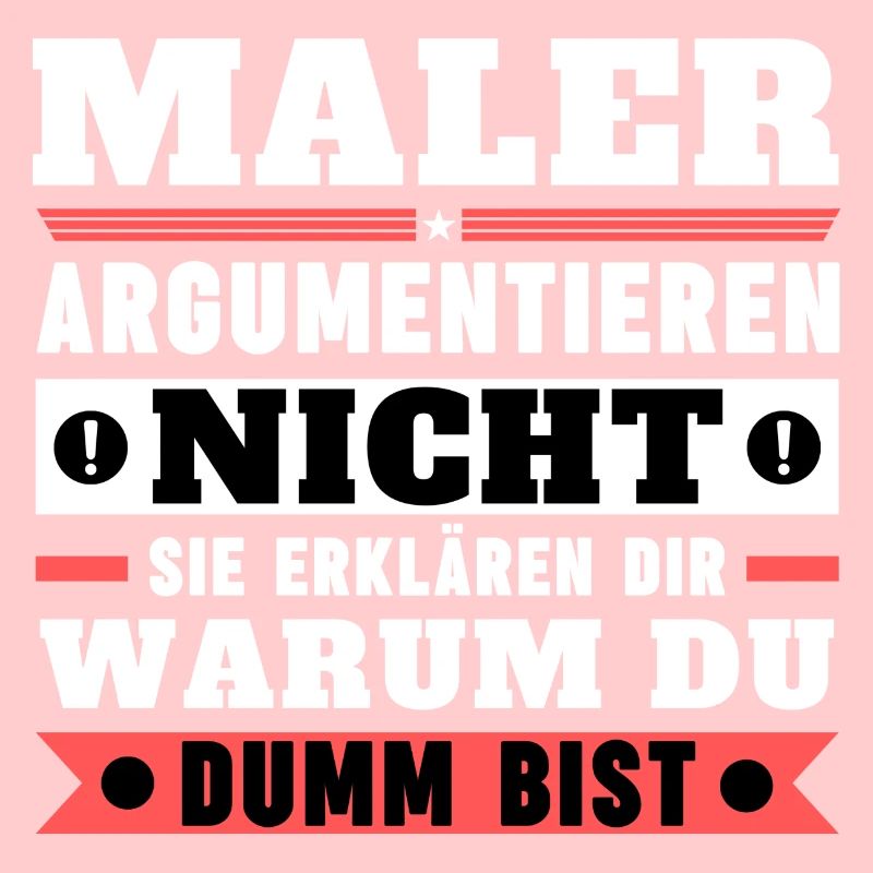 Maler argumentieren nicht