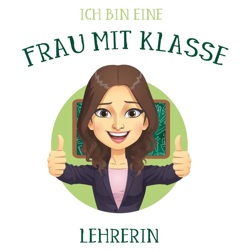 Ich bin eine Frau mit Klasse, Lehrerin