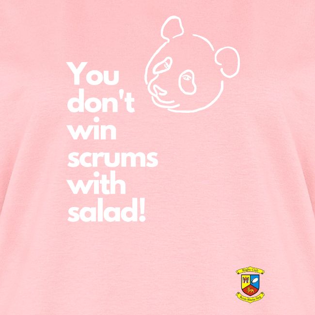 Mit Salat gewinnt man kein Gedränge englisch