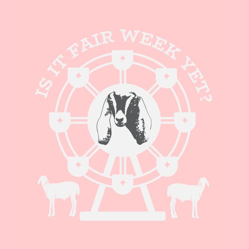Nubian Goat Fair Week Countdown Tee