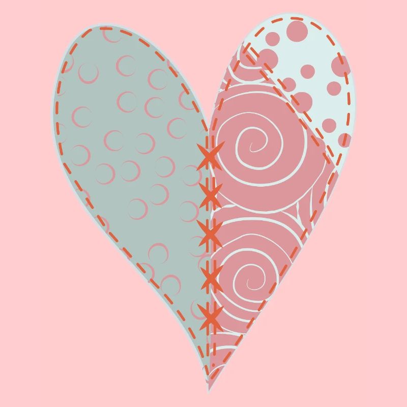 Patchwork Herz Nr. 3