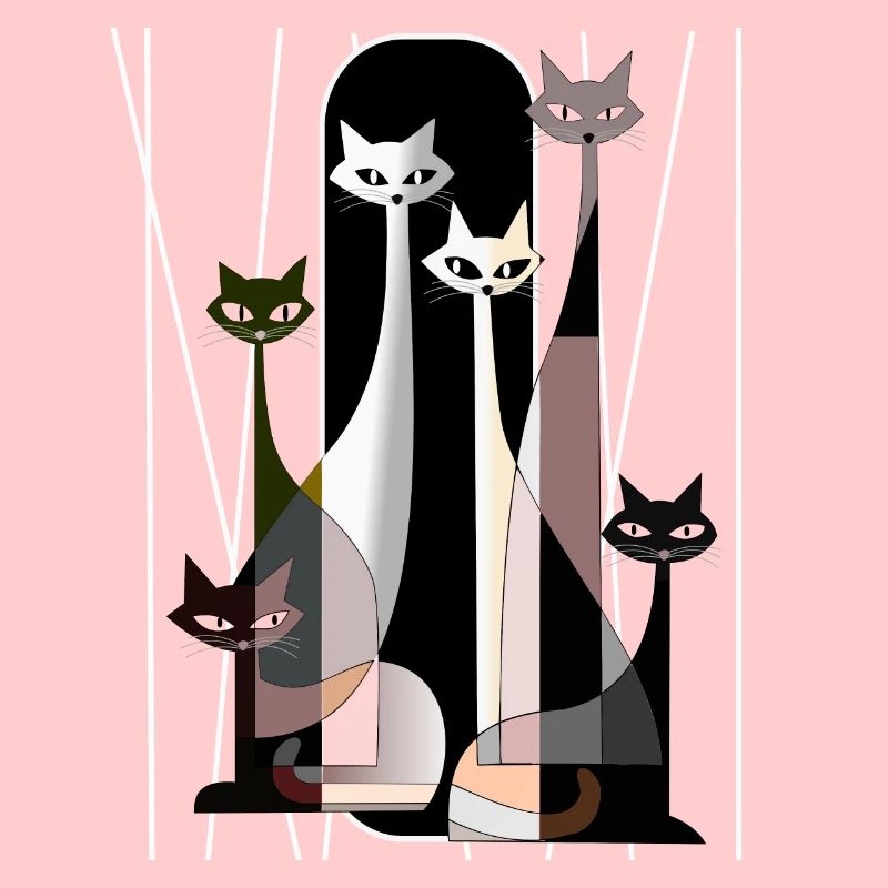 Cats Cat Kitten Cat Cat Abstract
