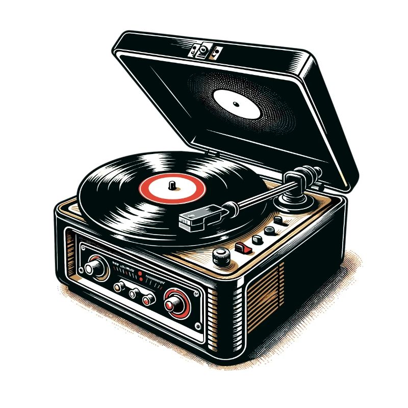 Retro Turntable