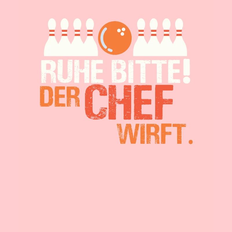 Ruhe bitte! Der Chef wirft.