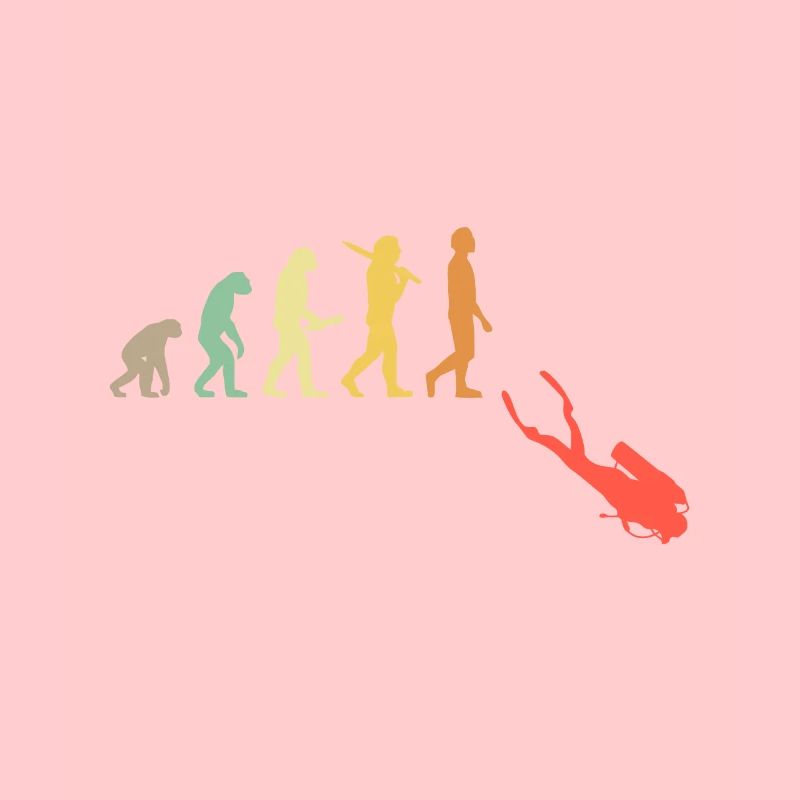 Retro Diving Evolution Gift