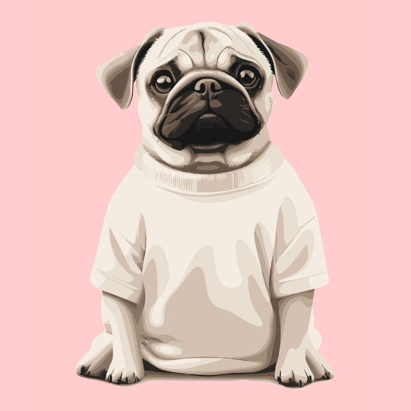 Cute Pug