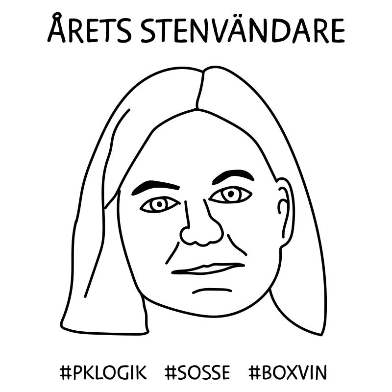 Årets stenvändare - Magdalena Andersson