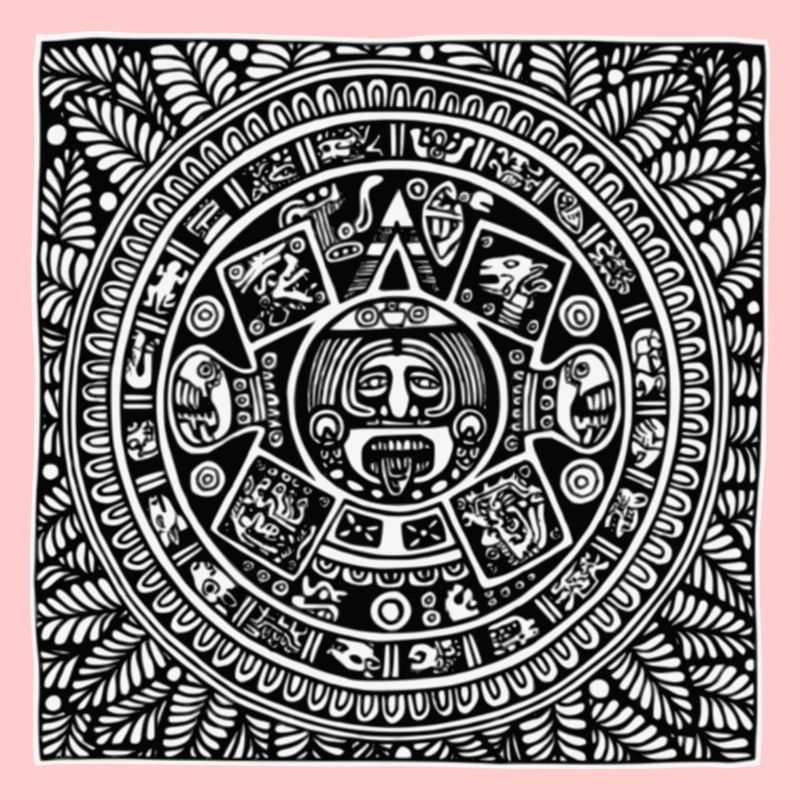 Calendrier Maya Zentangle