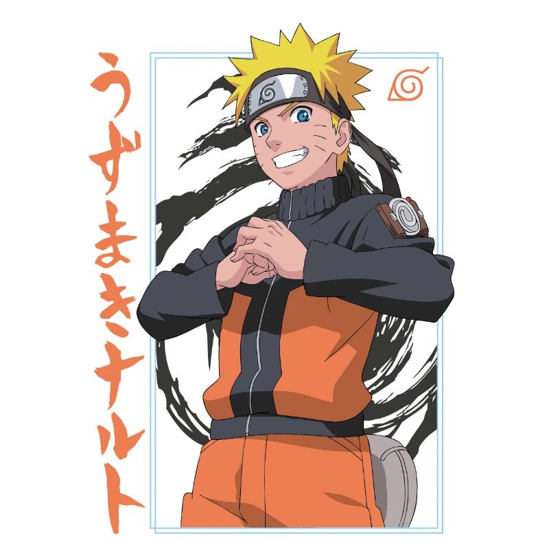 Naruto Shippuden Design Avec Lettrage