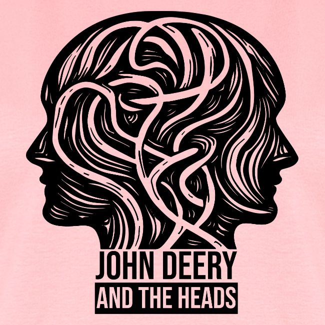 John Deery and The Heads - Knots Design [BLACK]