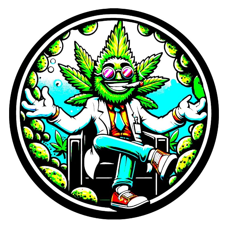 Cannabis Hero in a Suit