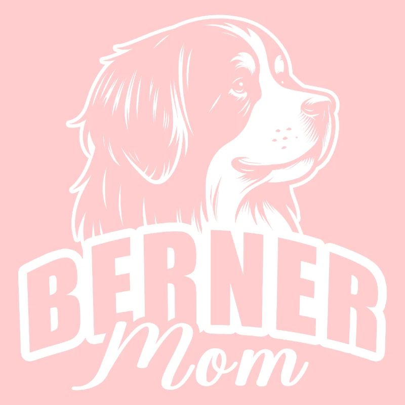 "Bernese Mom" with a dog's head