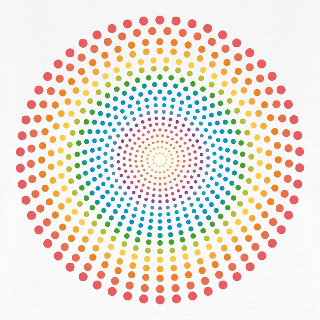 Dotted Rainbow Circle