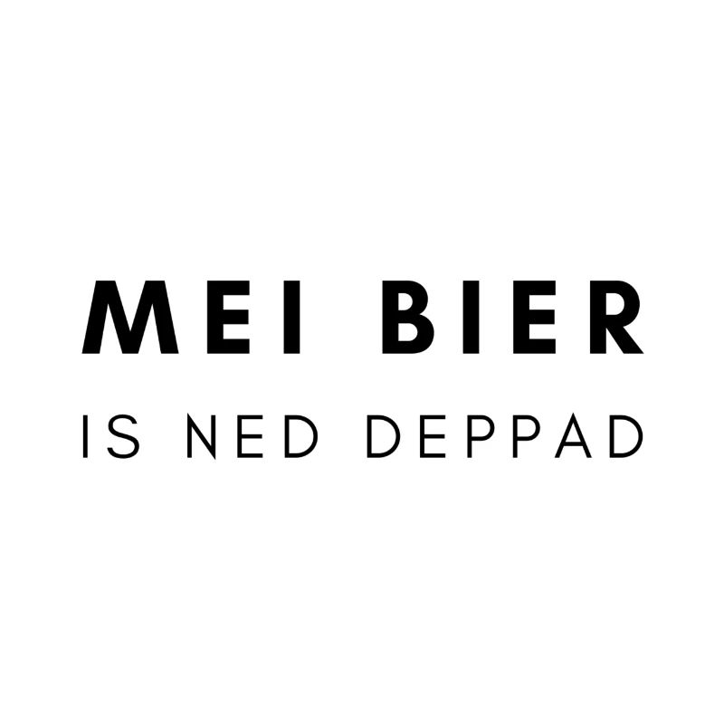 MEI BIER IS NED DEPPAD