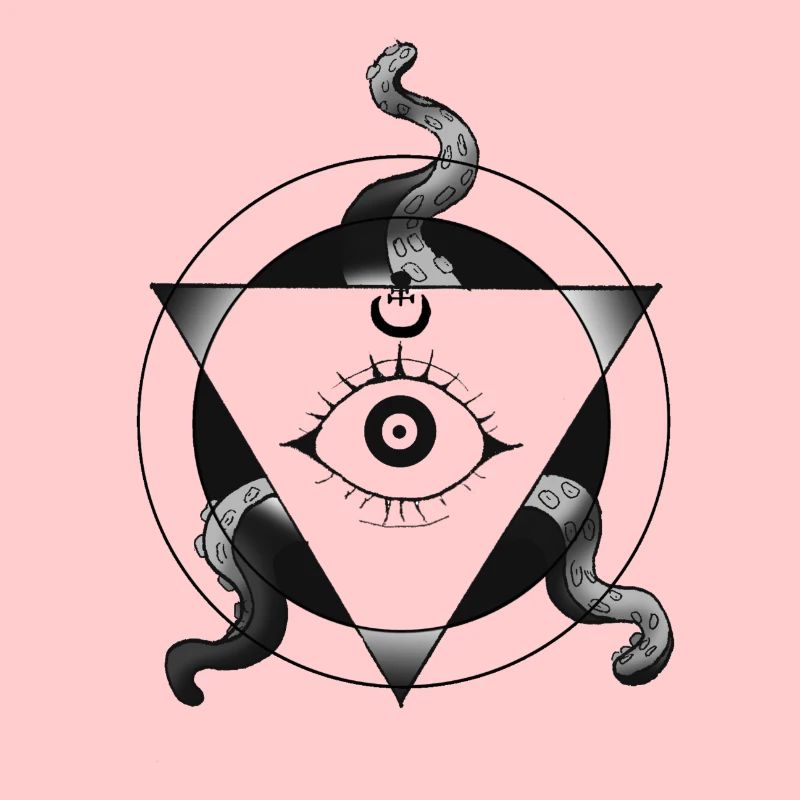 Tentacle Triangle OnWhite