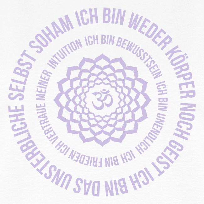 Kronenchakra Mantra SOHAM ich bin Frieden