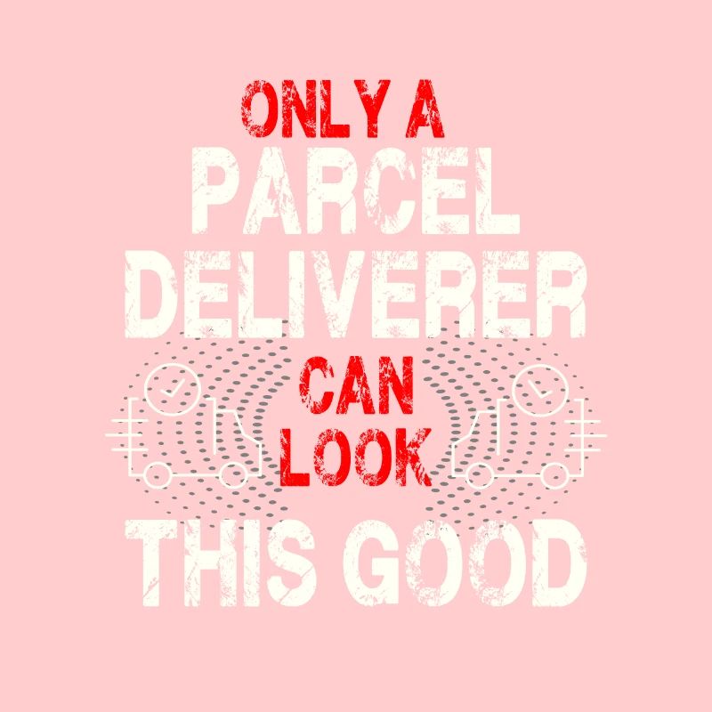 only a parcel deliverer can look this good