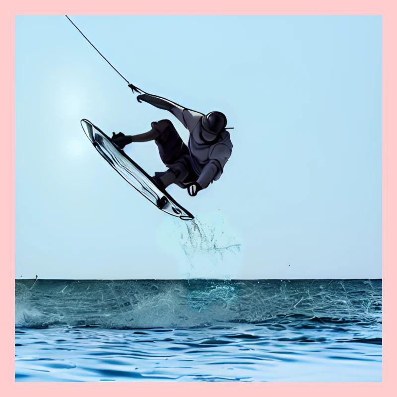 Wakeboard in the Blue