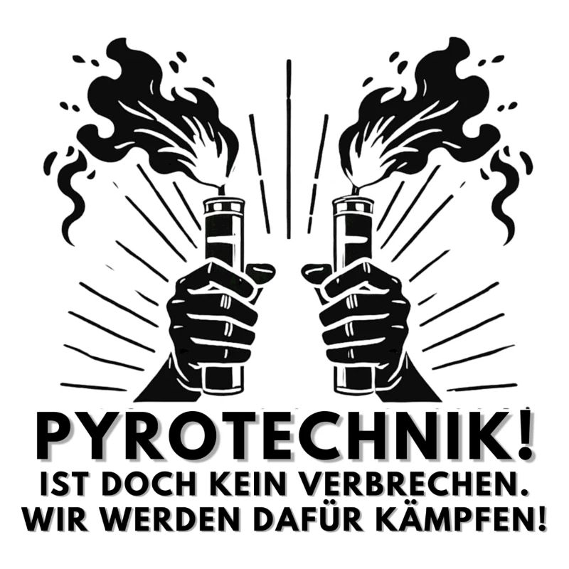 Pyrotechnics! It's not a crime. We will be able to...