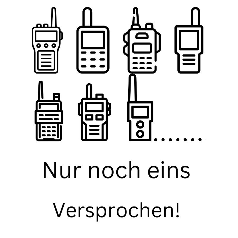 Nur noch ein. Versprochen